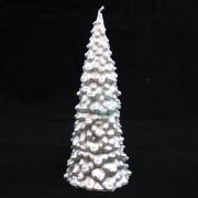 Sviečka Vianočný Stromček metalika 18cm