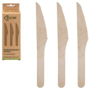 Nože z brezového dreva, 24 ks