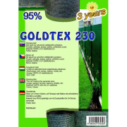 Tieniaca sieť GOLDTEX230 1,5 x 10 m zelená 95%